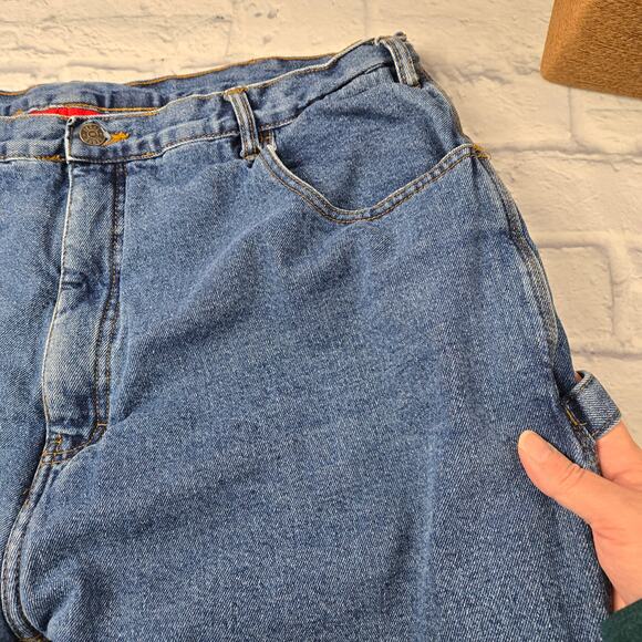 Berne Lined Men's Jeans Thinsulate Fleece 42x30 Carpenter Farm Workwear Outdoor - Picture 10 of 16